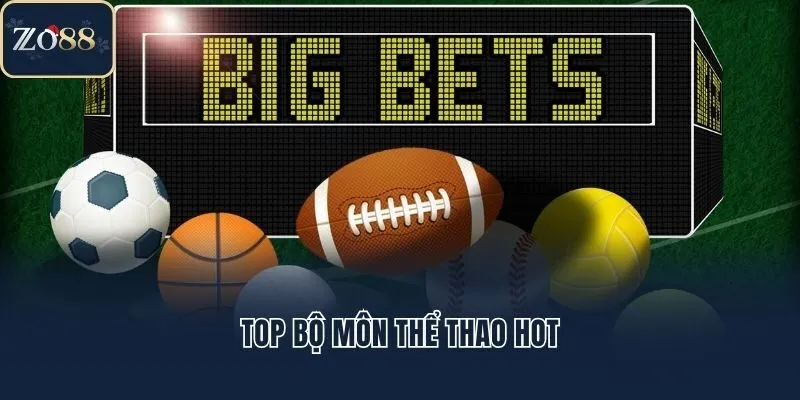Top bộ môn thể thao hot